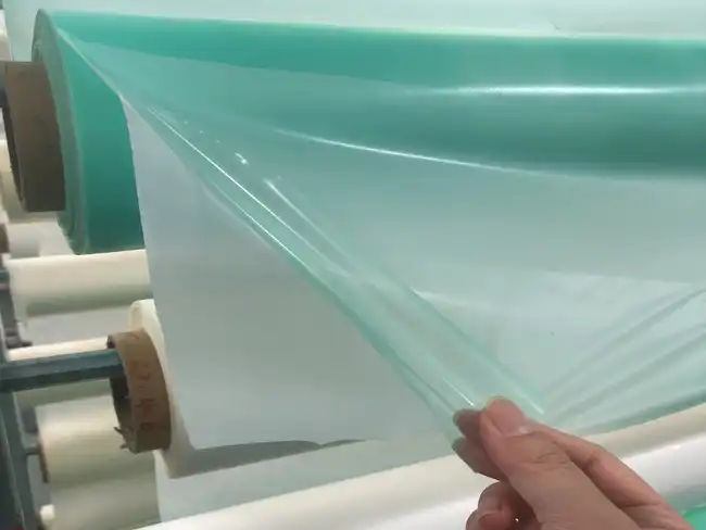 TPU Film in Seamless Sports Shoe Upper Bonding
